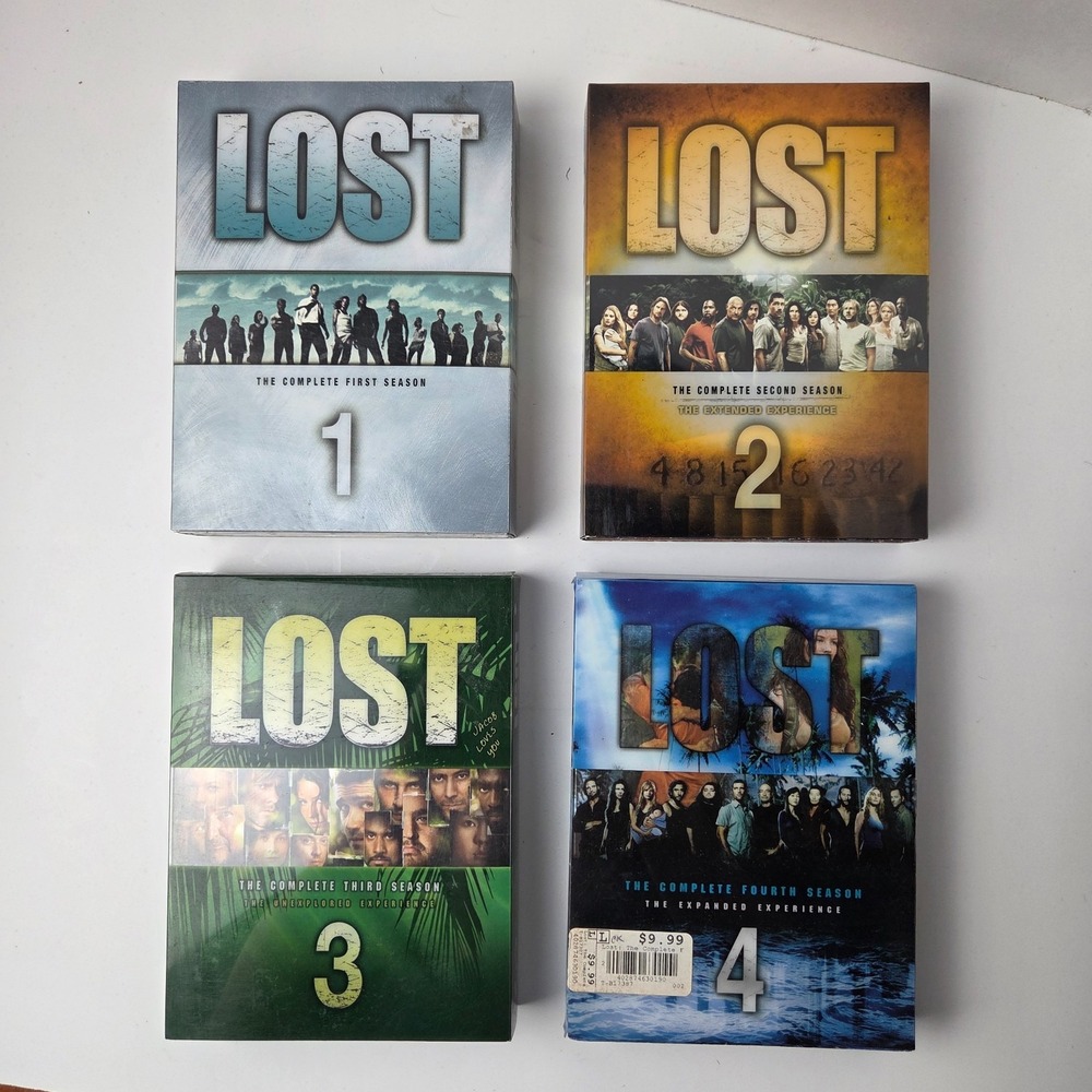 Lost the complete seasons 1-4 DVD collection television show